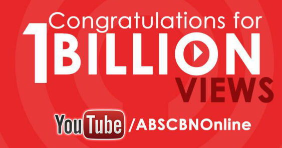 One billion views hot sale on youtube