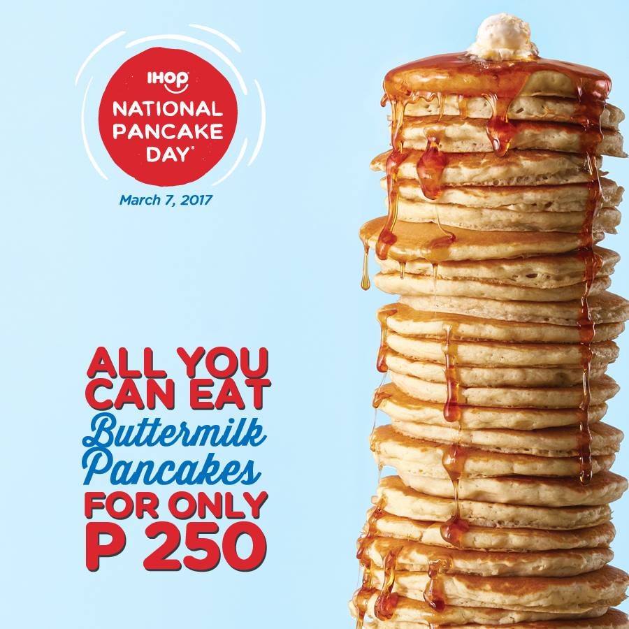 Pancakes for a Purpose On National Pancake Day, eat unlimited IHOP