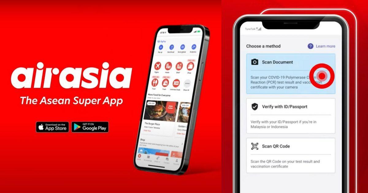 Travel Airasia Philippines Makes Travel Seamless With The Health Travel Icon On The Airasia