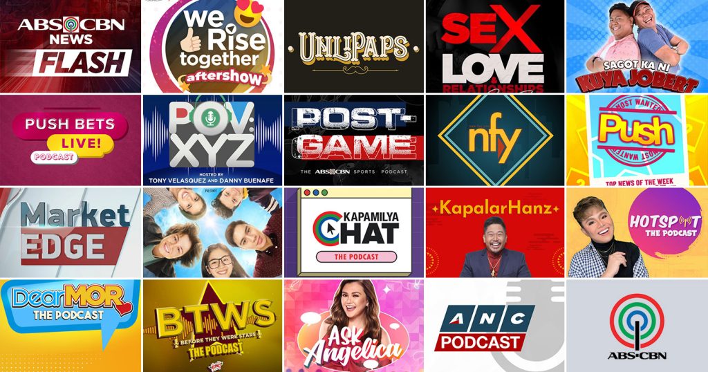 Digital: ABS-CBN continues digital push with nineteen original podcasts ...