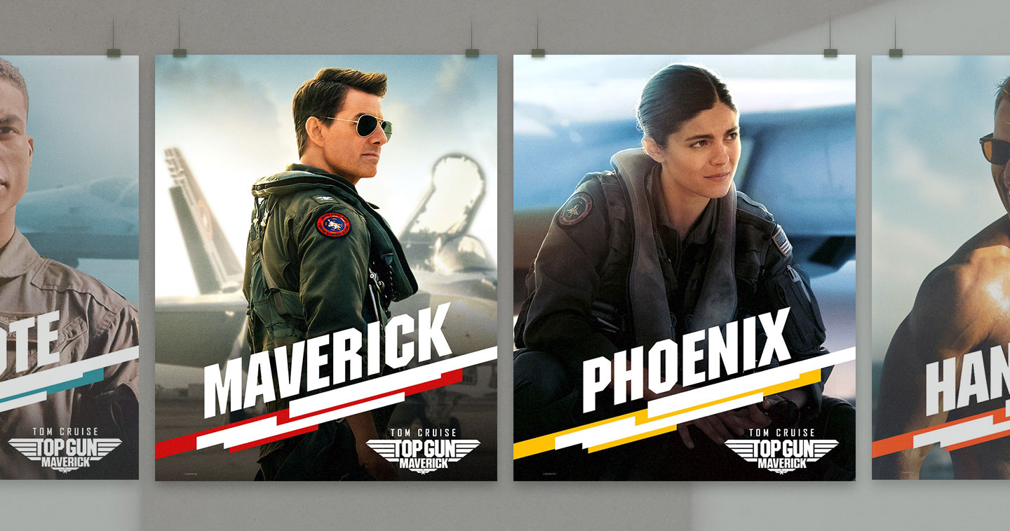 Entertainment: Prepare for takeoff with “Top Gun: Maverick” character  posters - adobo Magazine Online