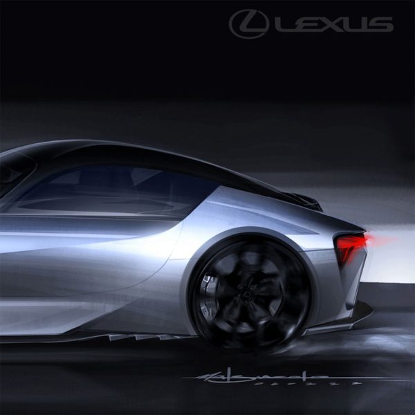 Design: Lexus Electrified Sport sketches reveal concept’s evolution ...