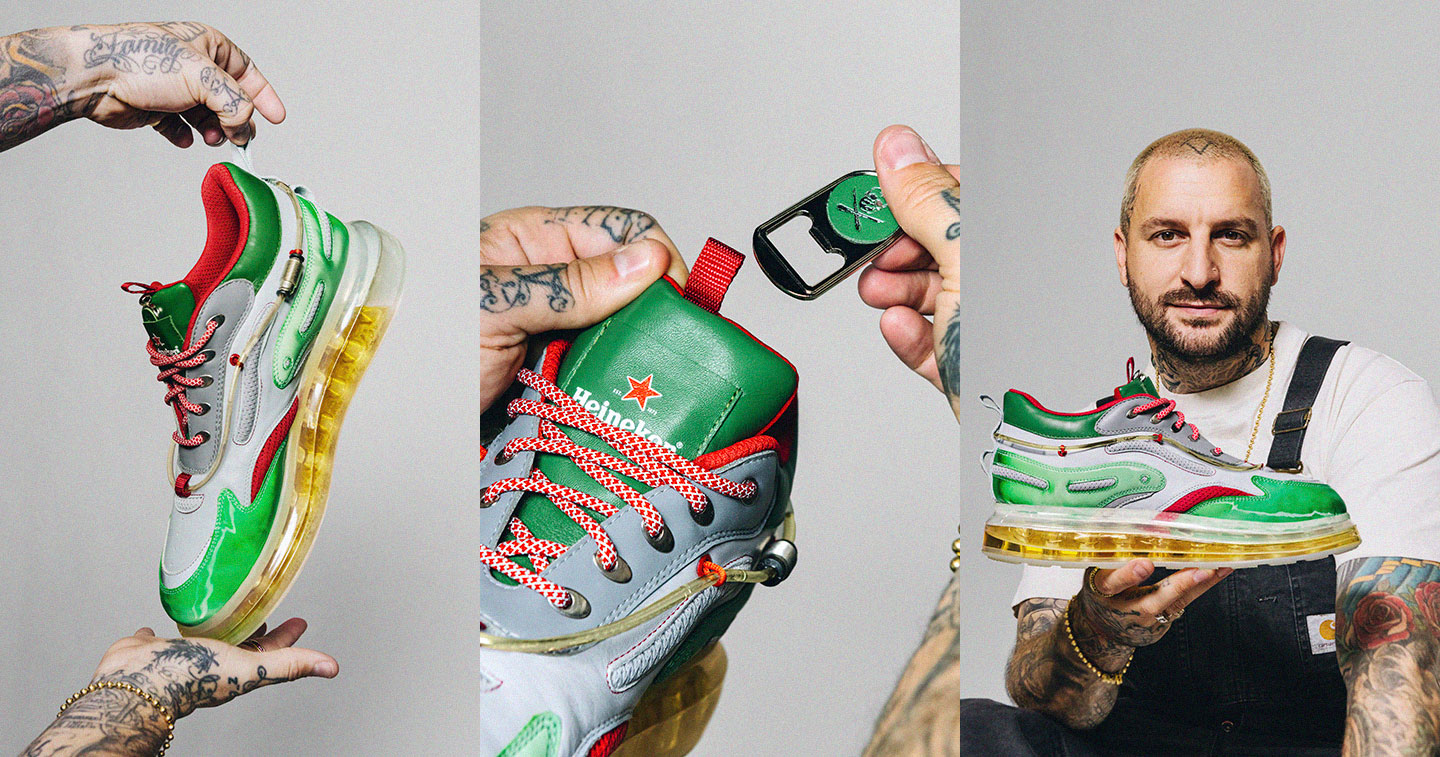 Campaign Spotlight: Heineken Silver and The Shoe Surgeon to drop sneakers  that will have you 'walking on beer' - adobo Magazine Online