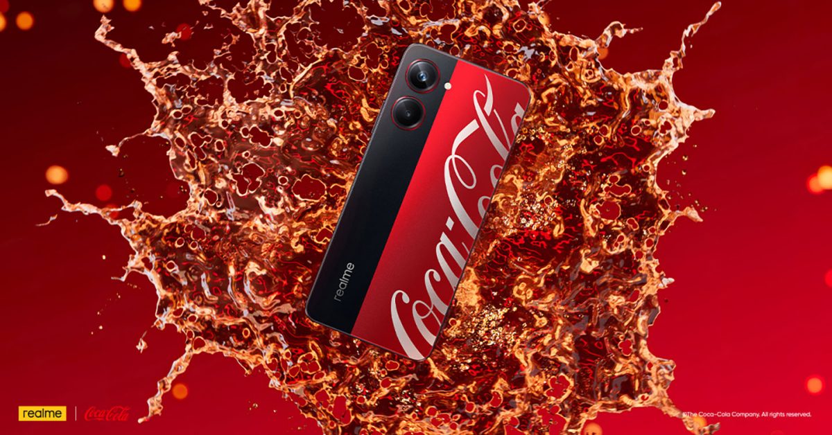 In pictures: World's first Coca-Cola smartphone -- Realme 10 Pro