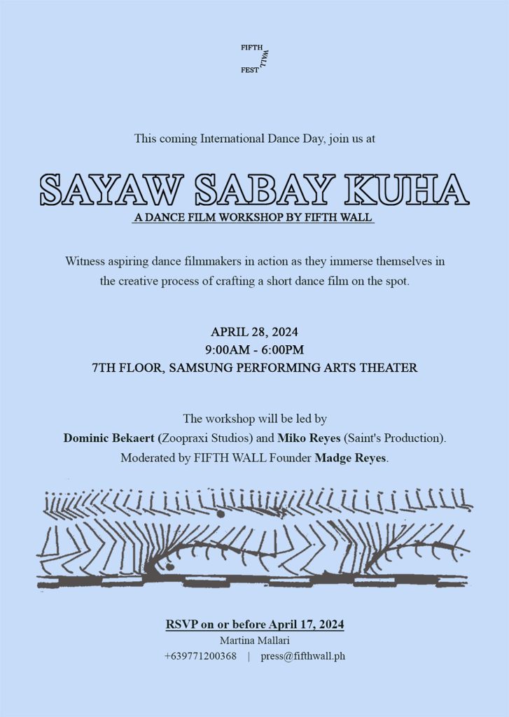 An Invitation to SAYAW SABAY KUHA INS 3