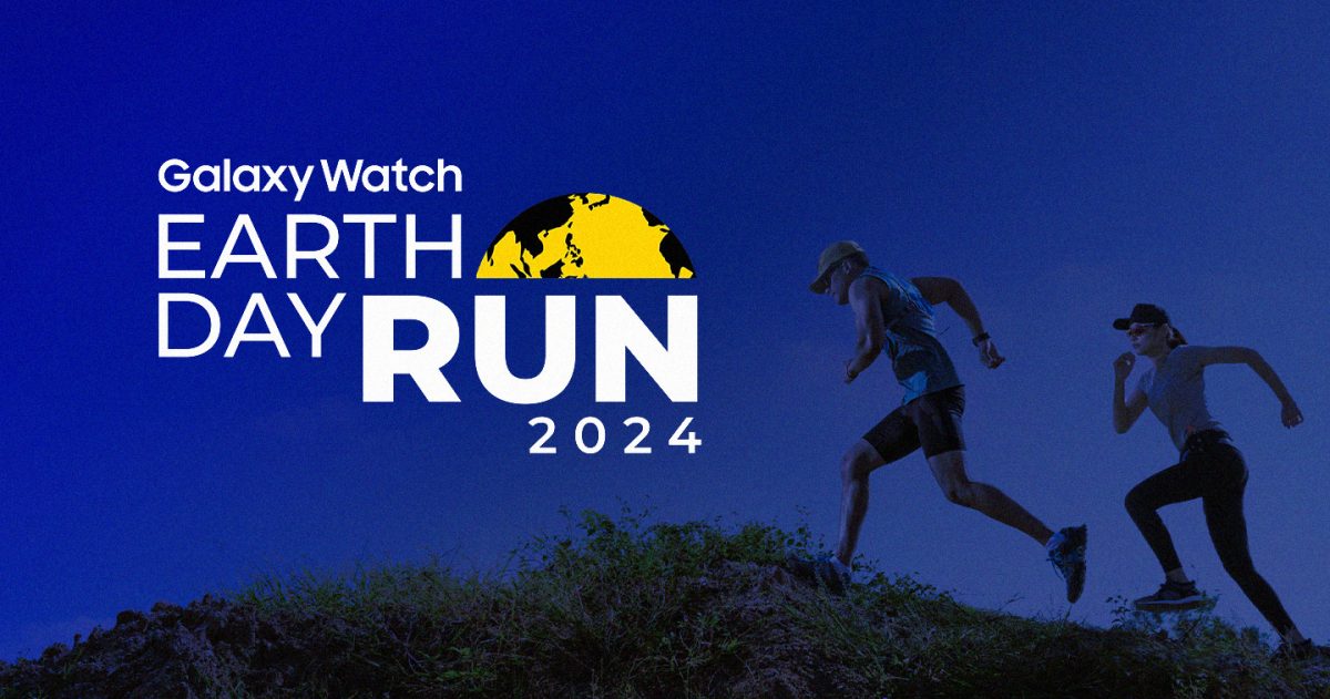 Galaxy Watch Earth Day Run 2024 hero