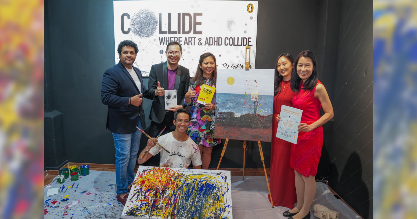 unlocking adhd mett ai and tay guan hin hold first ever live painting event for an adhd artist