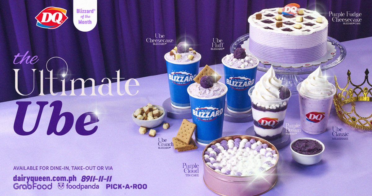 Dairy Queen Ultimate Ube collection debuts with 7 new treats hero