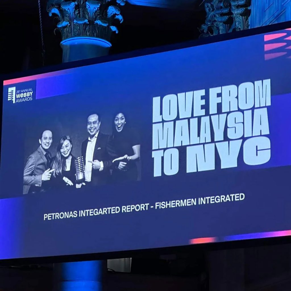 Fishermen Integrated Makes Malaysian History With First Webby Win for PETRONAS Website in New York INSERT 1