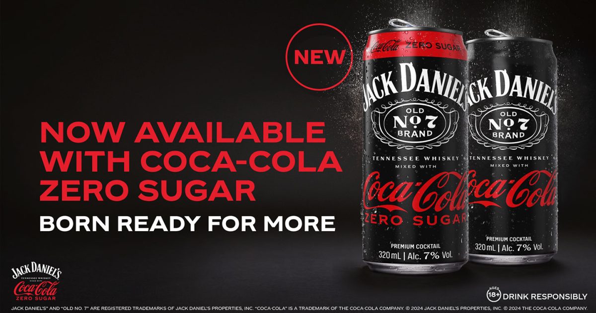 Jack Daniels and Coca Cola Zero Sugar ARTD now available in the Philippines HERO