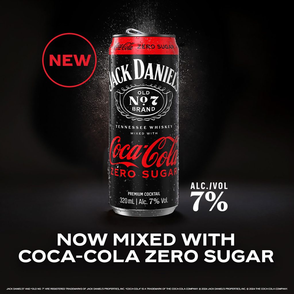 Jack Daniels and Coca Cola Zero Sugar ARTD now available in the Philippines INS 3