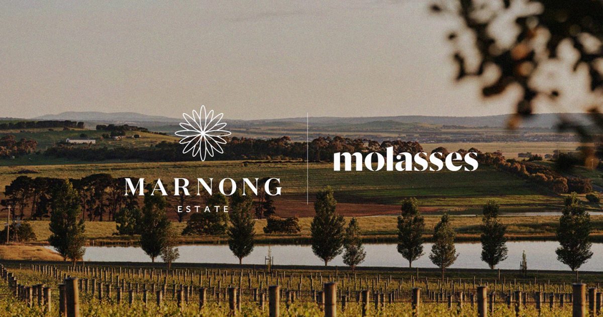 Molasses wins Marnong Estate account to redefine and reposition the wine brand hero