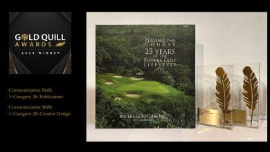 Riviera Golf Club and Media Wise return triumphant from the 2024 Gold Quill Awards HERO