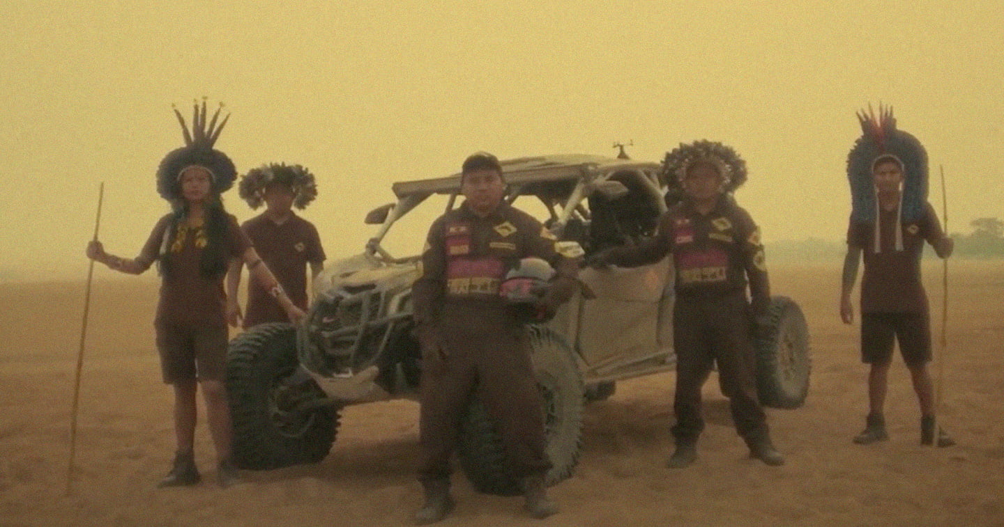 Vivo Amazon Desert Rally campaign hero