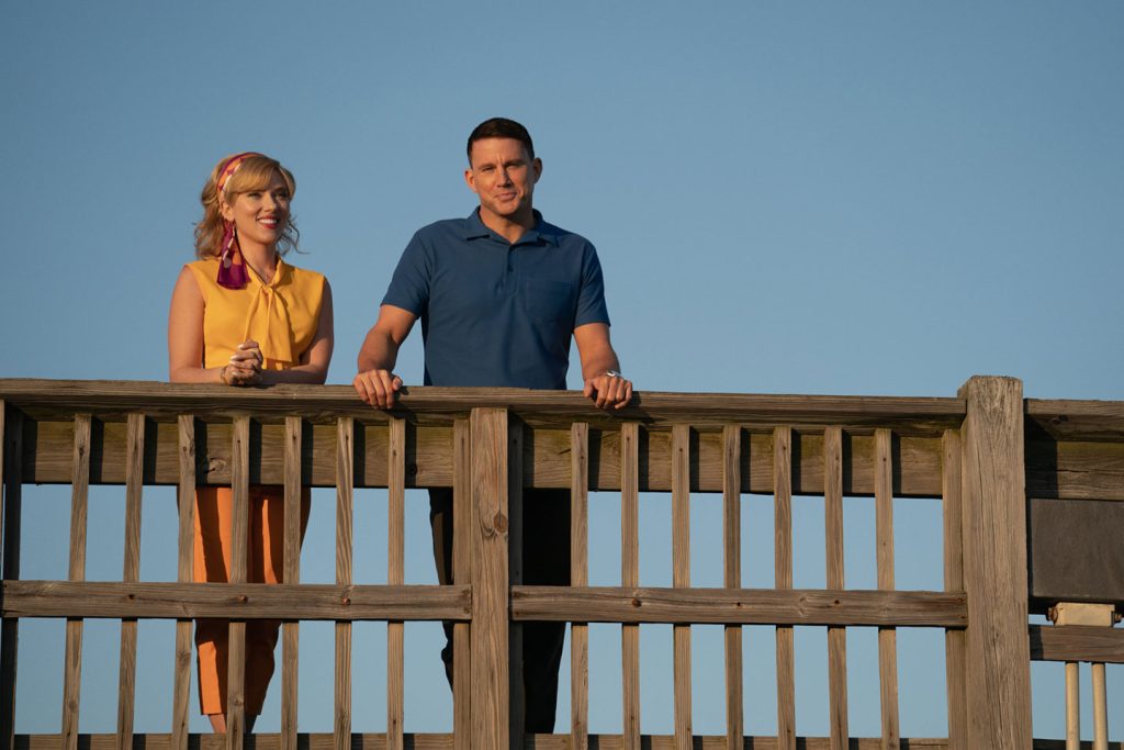 Director Greg Berlanti talks about Scarlett Johansson and Channing Tatum INSERT 1