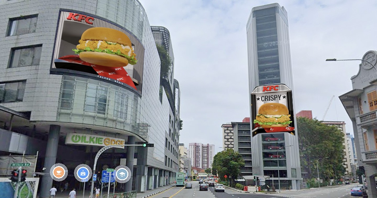 KFC Unveils Immersive 3D Anamorphic Campaign for The ETC Burger