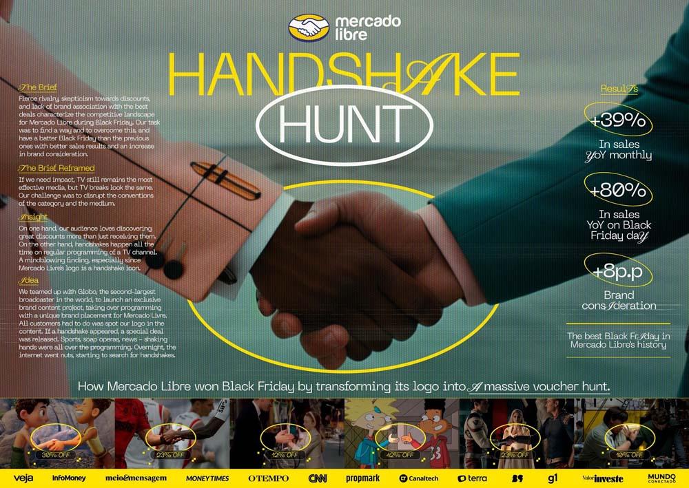 Mercado Libre Handshake hunt
