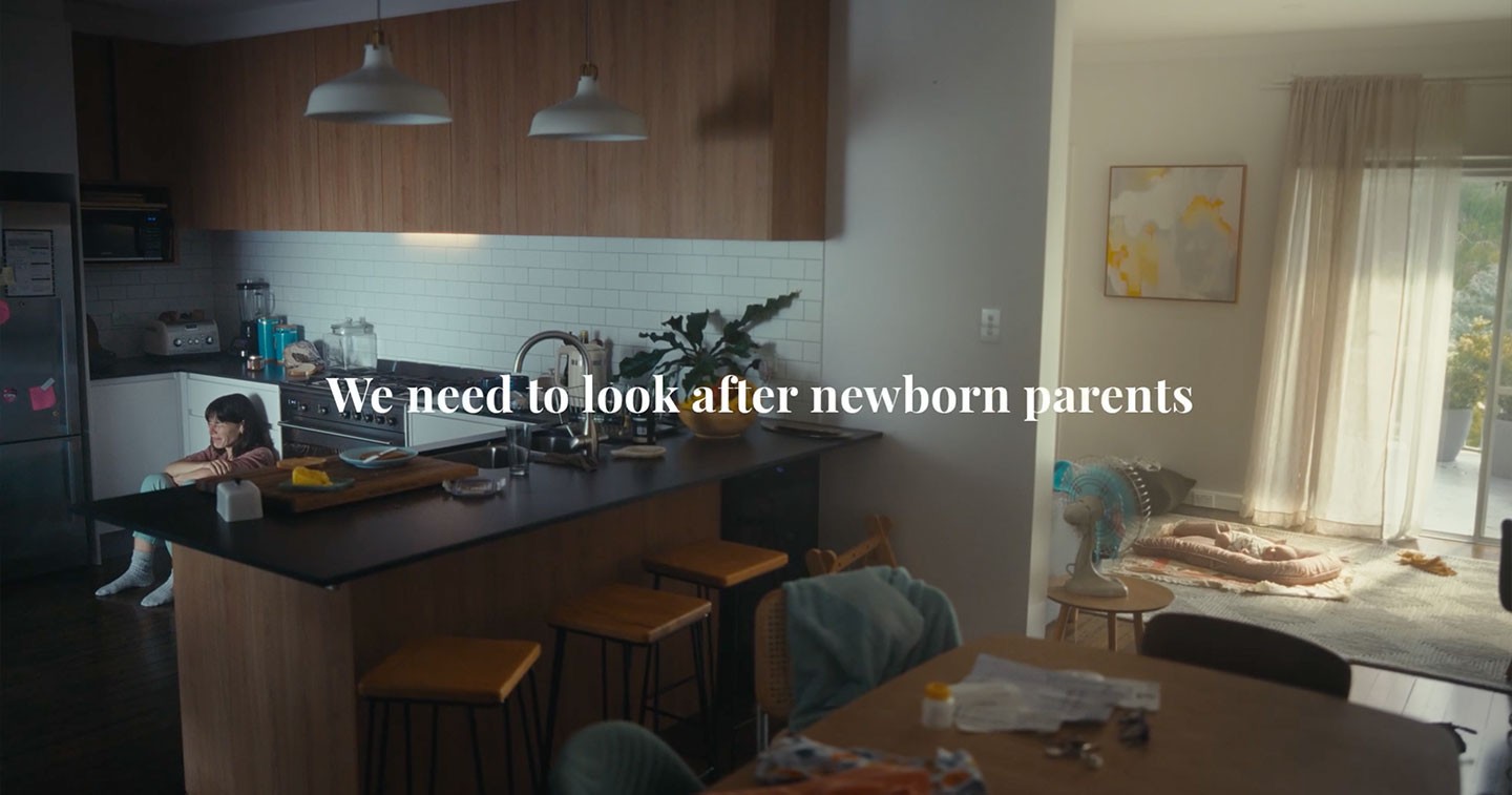 New Gidget Foundation Australia campaign shows newborn parents need our care too HERO