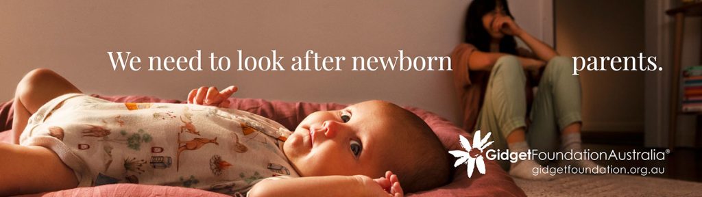 New Gidget Foundation Australia campaign shows newborn parents need our care too INSERT 2