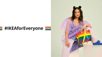 ikea rainbow bags to support hiv advocacy this pride month
