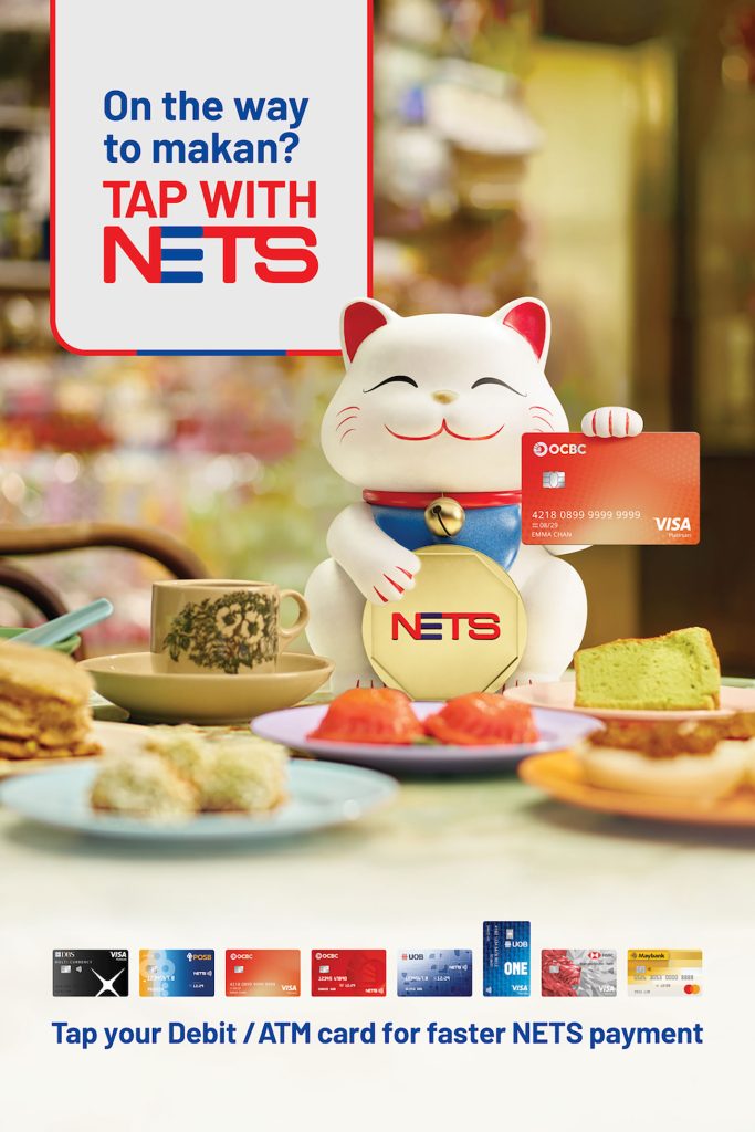 DDB taps fortune cats to make NETS Singapore INS 5