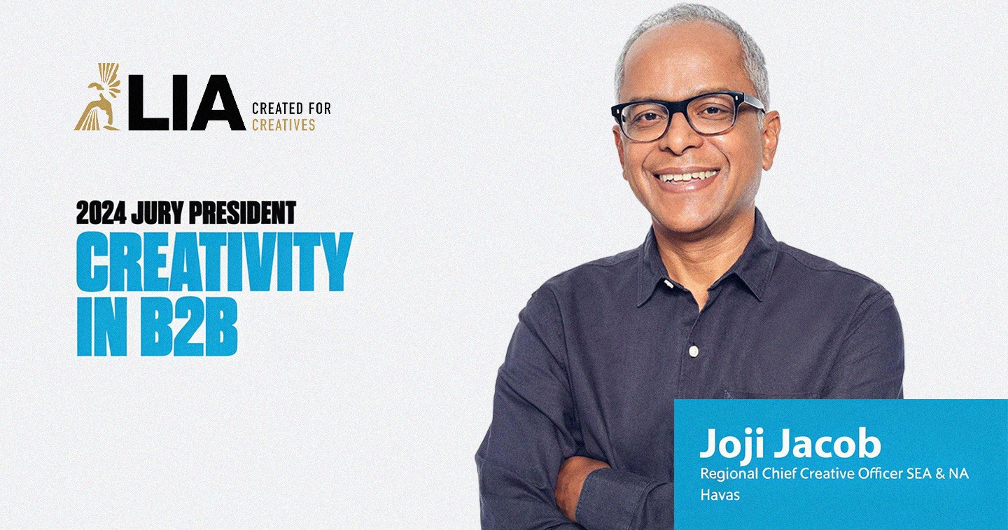 Havas Joji Jacob LIA Creativity in B2B Jury hero