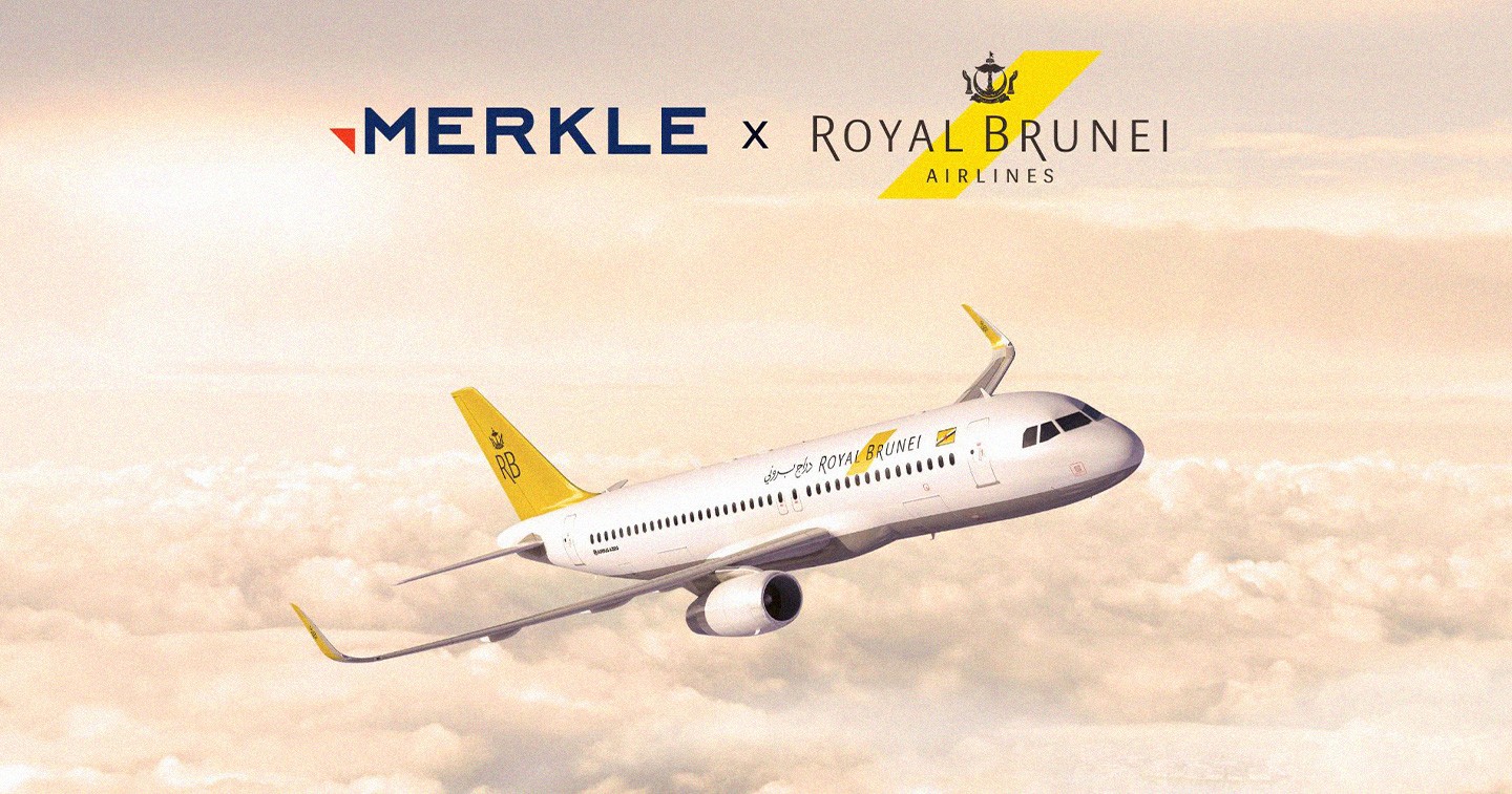 Merkle Singapore and Royal Brunei Airlines mark their 10 year partnership with a new three year remit hero