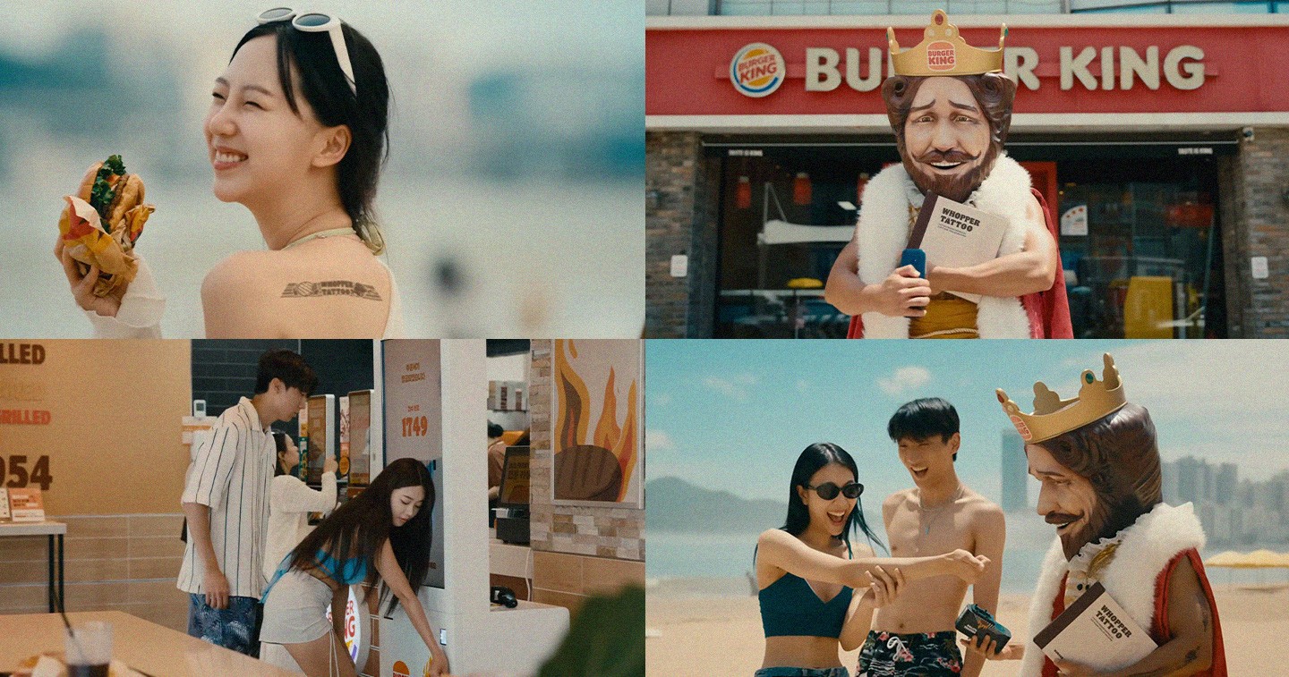 Rock the Whopper with a new tattoo from Burger King and Cheil – adobo Magazine