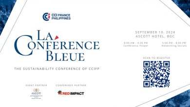 CCI France Philippines to hold inaugural sustainability conference La Conference Bleue HERO