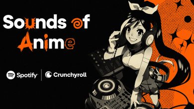 Crunchyroll anime playlist on Spotify hero