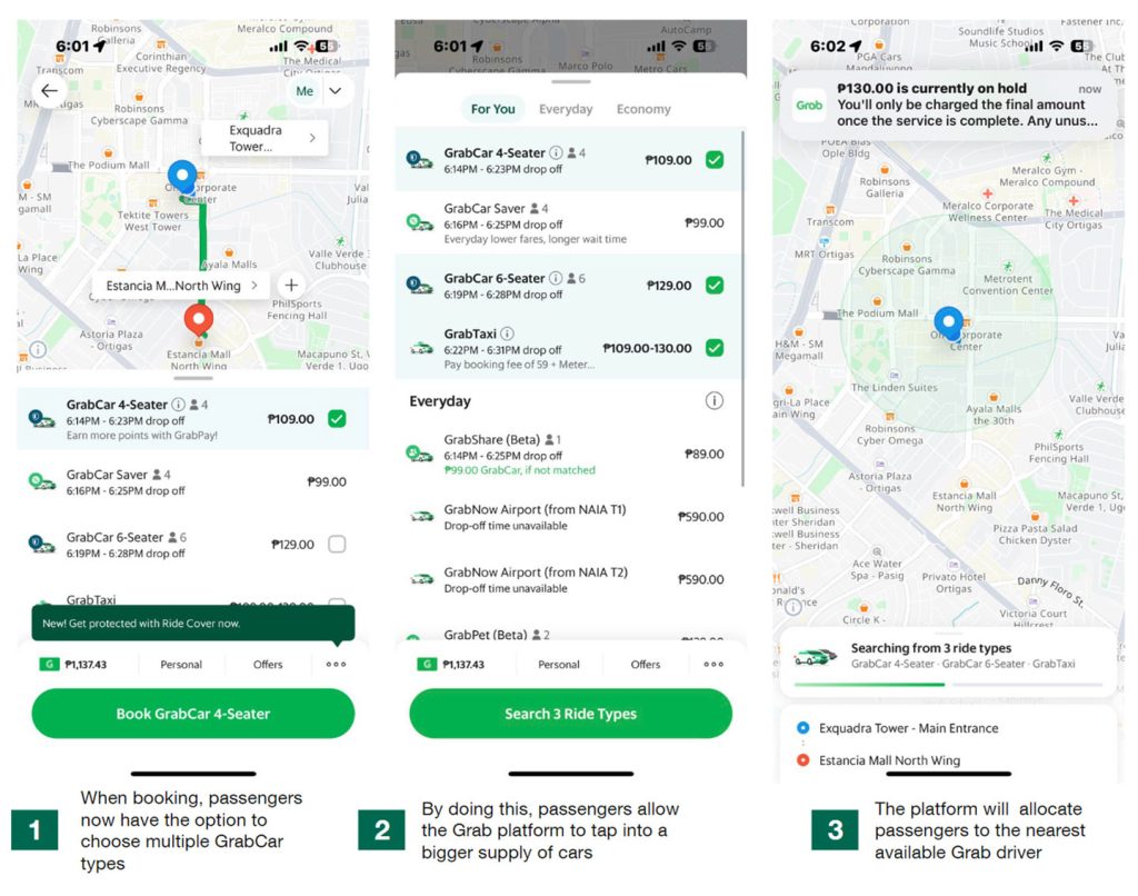 GrabCar touts improved booking reliability for Filipino passengers INS 1