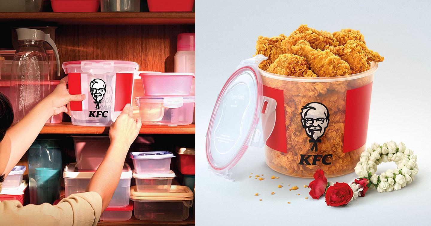 KFC Thailand chicken bucket mom beloved essential 2024 HERO