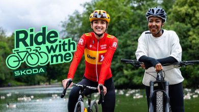 skoda and leo burnett uk inspire female cyclists with ride with me campaign fronted by professional cyclist and olympic medallist elinor barker