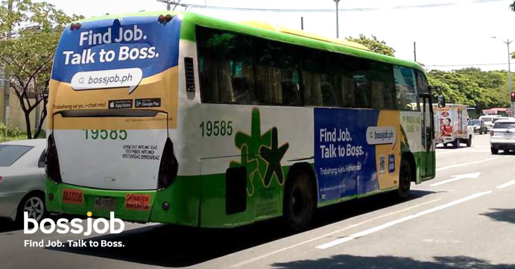 Bossjob Bus Ad 2