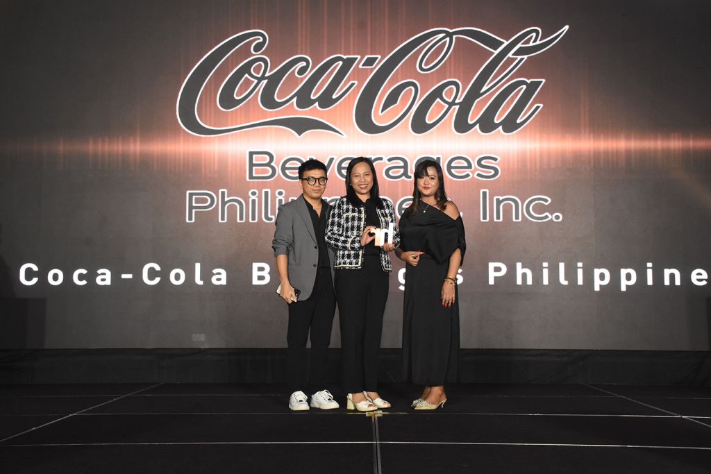 Coca Cola PH bottler recognized as top employerbags best workplace award INS 1