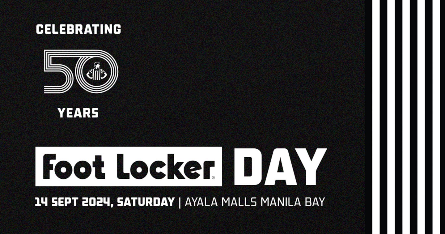 Foot Locker Philippines joins the 50th year celebration HERO