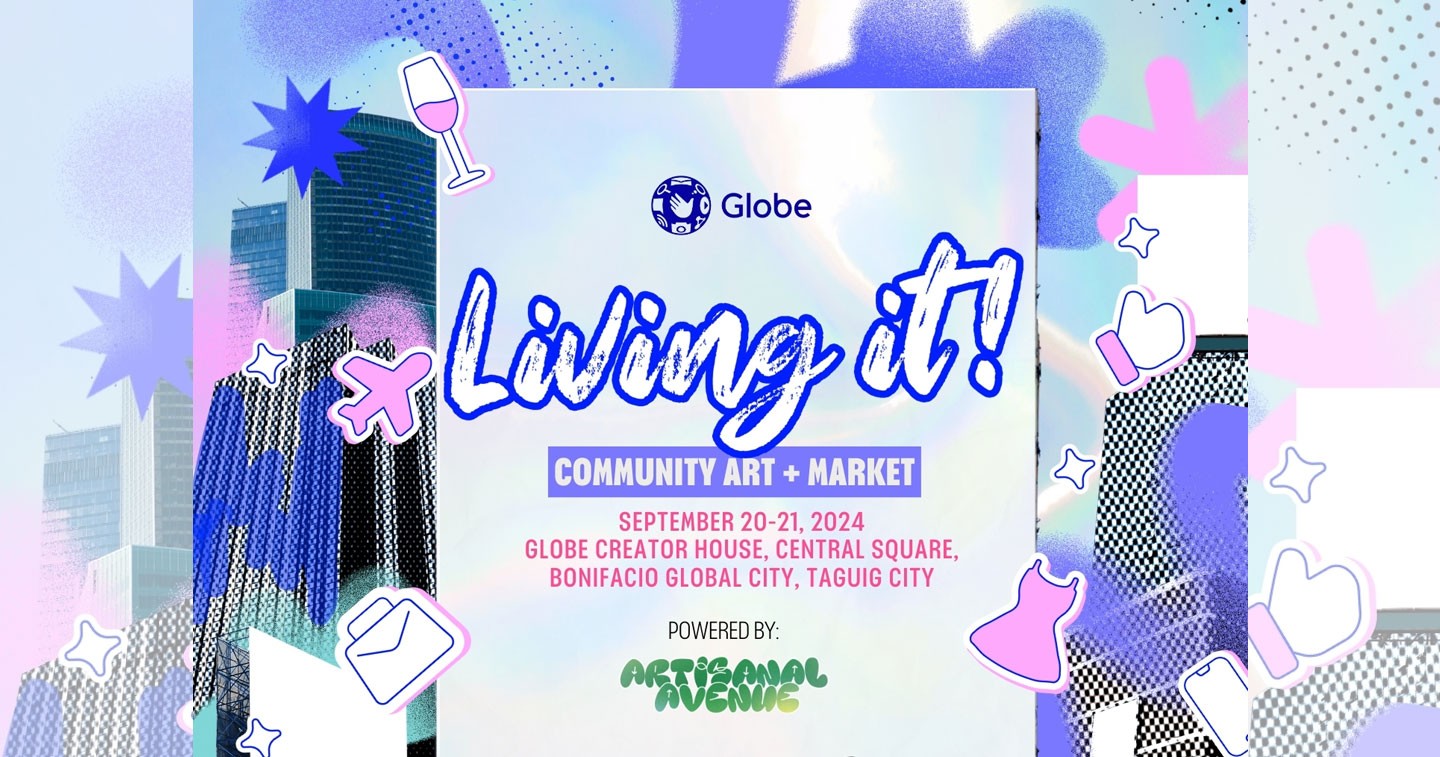 Globe Living It Art Market hero