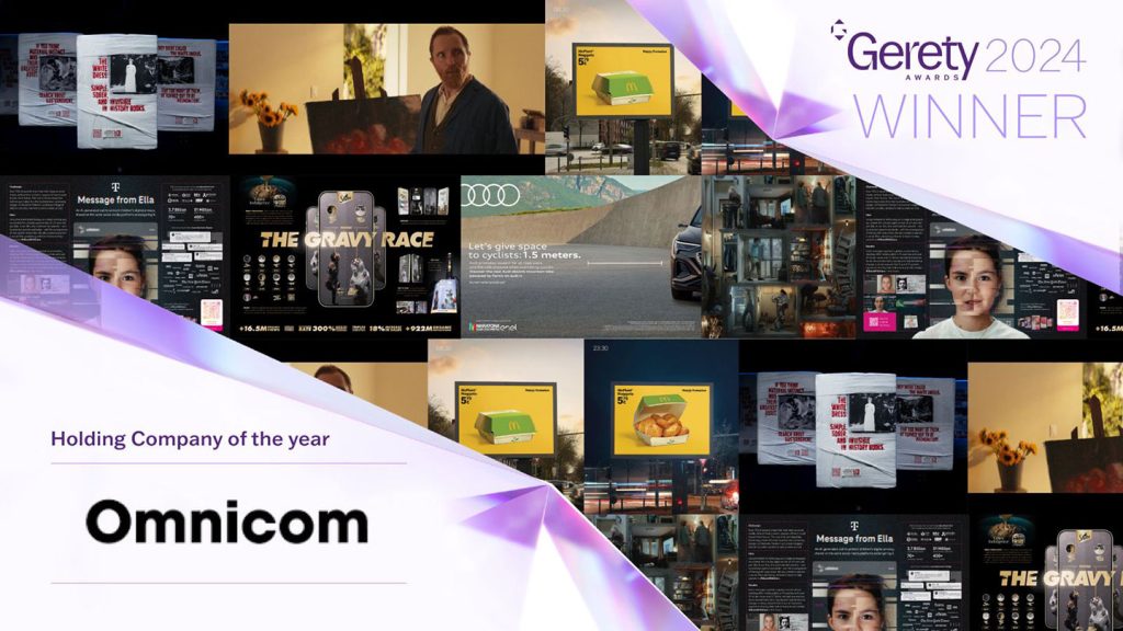 Holding Company of the Year Gerety Awards 2024 Omnicom