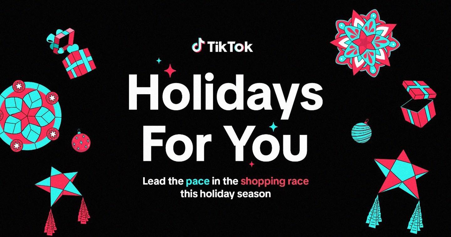 Tiktok celebrate the Christmas season hero