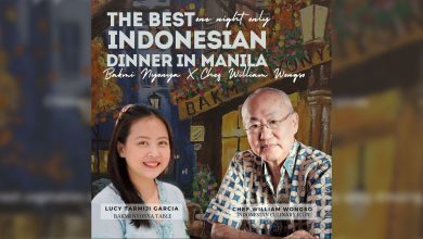 chef william wongso collaborates with bakmi nyonya table for special 8 course dinner on september 30