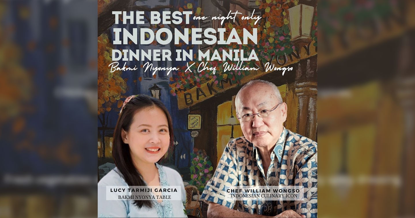 chef william wongso collaborates with bakmi nyonya table for special 8 course dinner on september 30