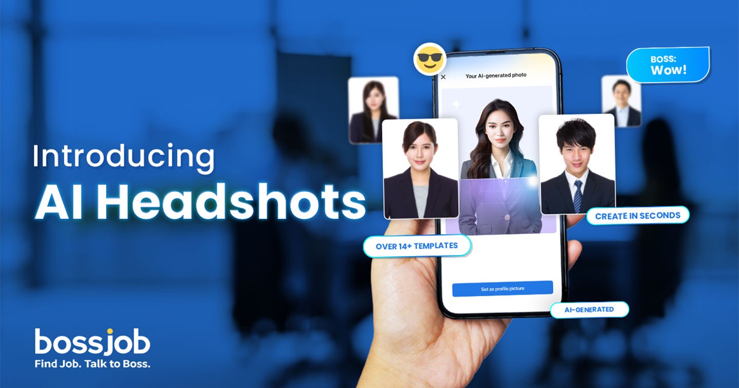 Bossjob revamps professional headshots for job hunting with the launch of the AI Photo Generator HERO