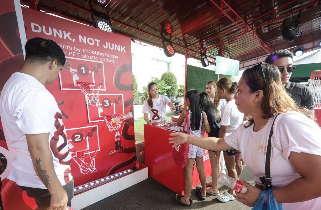 Coca Cola Philippines and Bacolod City promote bottle collection and segregation at Masskara Festival INS 4