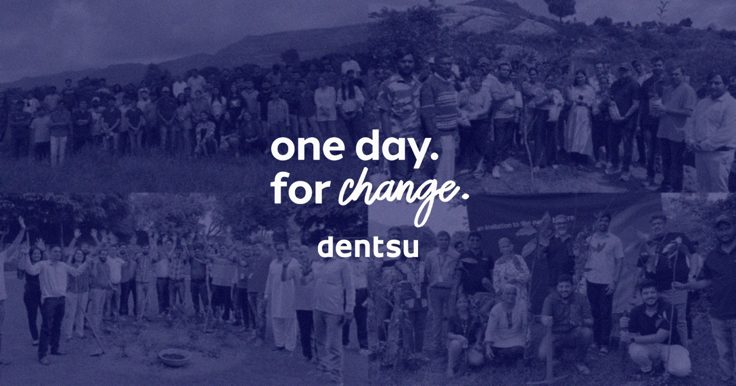 Dentsu India continues One Day for Change hero