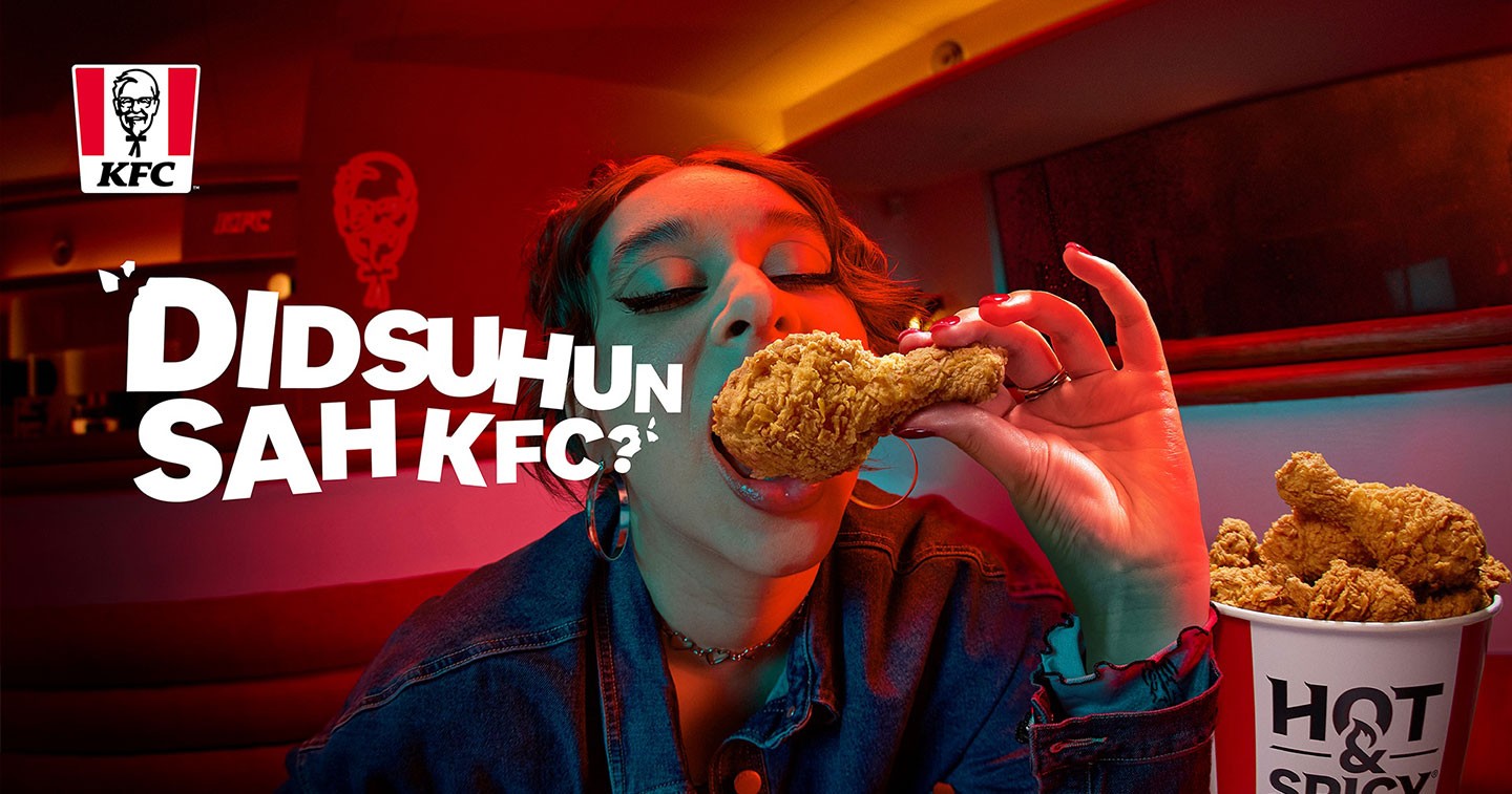 Didsuhunshekfc KFCs Hot & Spicy speaks for itself in new campaign via Ogilvy HERO