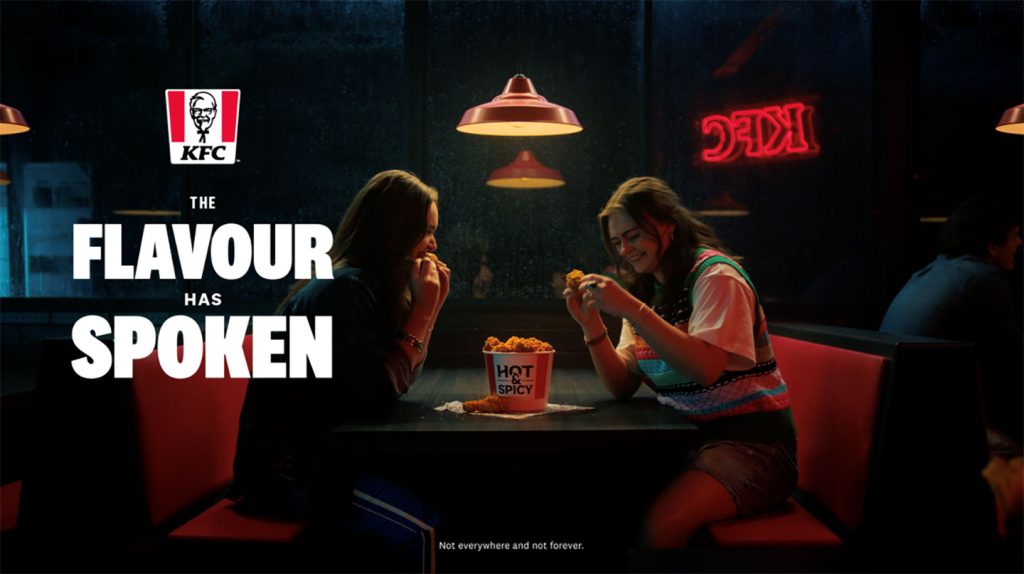 Didsuhunshekfc KFCs Hot Spicy speaks for itself in new campaign via Ogilvy INSERT5