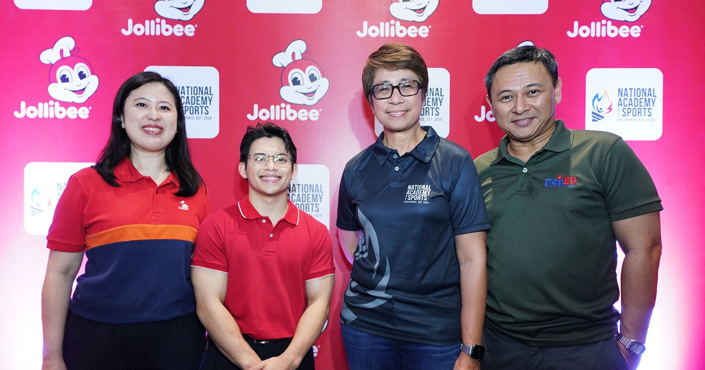 Jollibee supports National Academy of Sports 2024 Carlos Yulo HEROv2