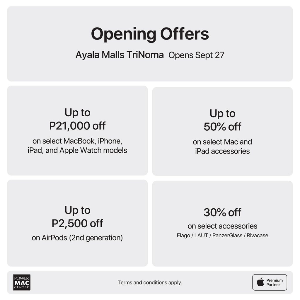 Power Mac Center reopens as Apple Premium Partner in Trinoma INS 2