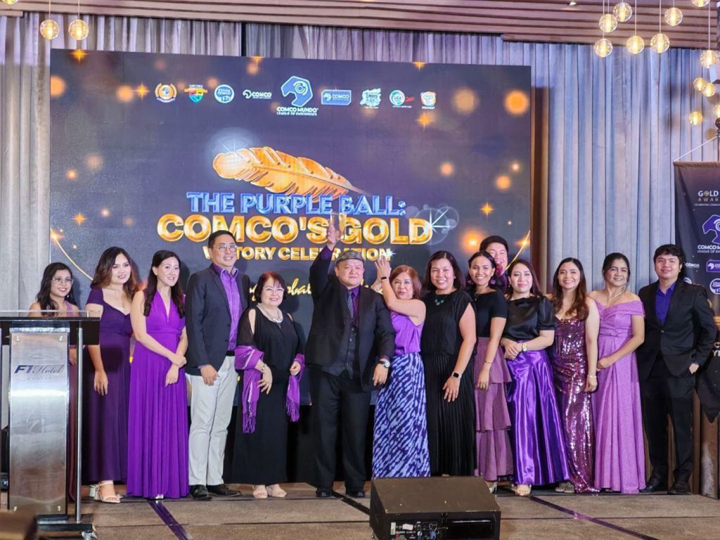 Press Release COMCO Mundo celebrates Global IABC Gold Quill Agency of the Year win with its 1st Purple Ball 4