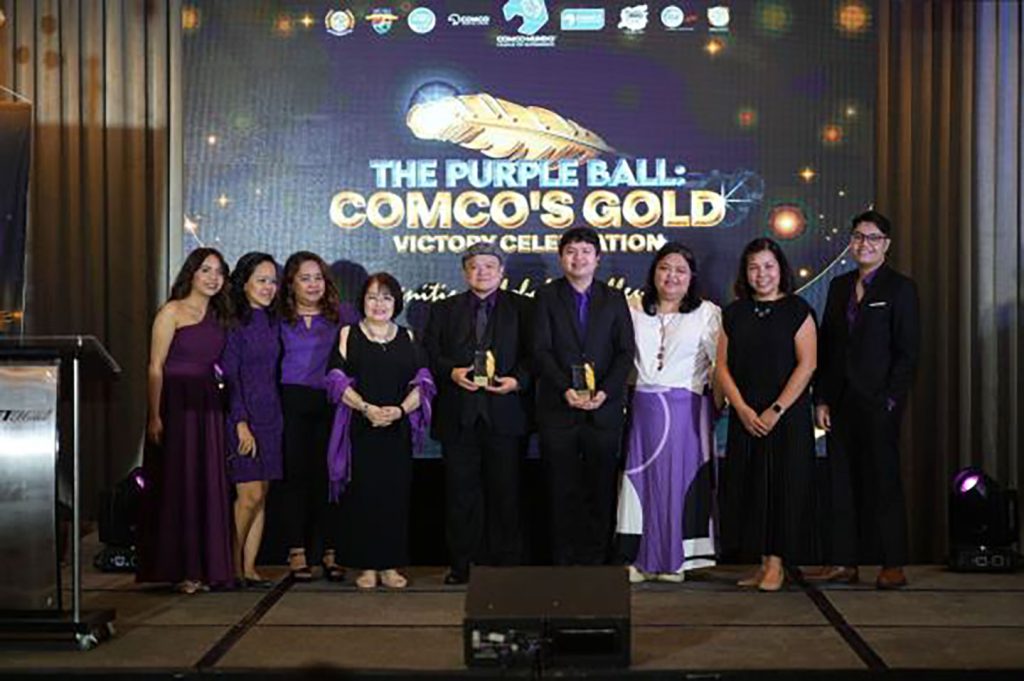 Press Release COMCO Mundo celebrates Global IABC Gold Quill Agency of the Year win with its 1st Purple Ball 7